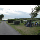 Der Campingplatz La Falaise südlich von Boulogne-sur-Mer